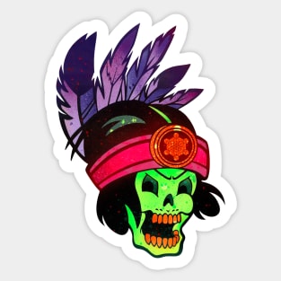 Mo Skull Sticker